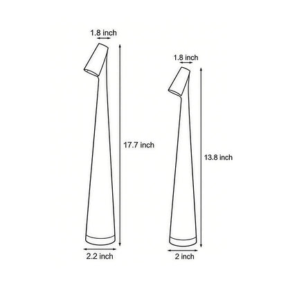Cone Table Lamp Matte Aluminium Wireless Stepless Dimming Five Colours