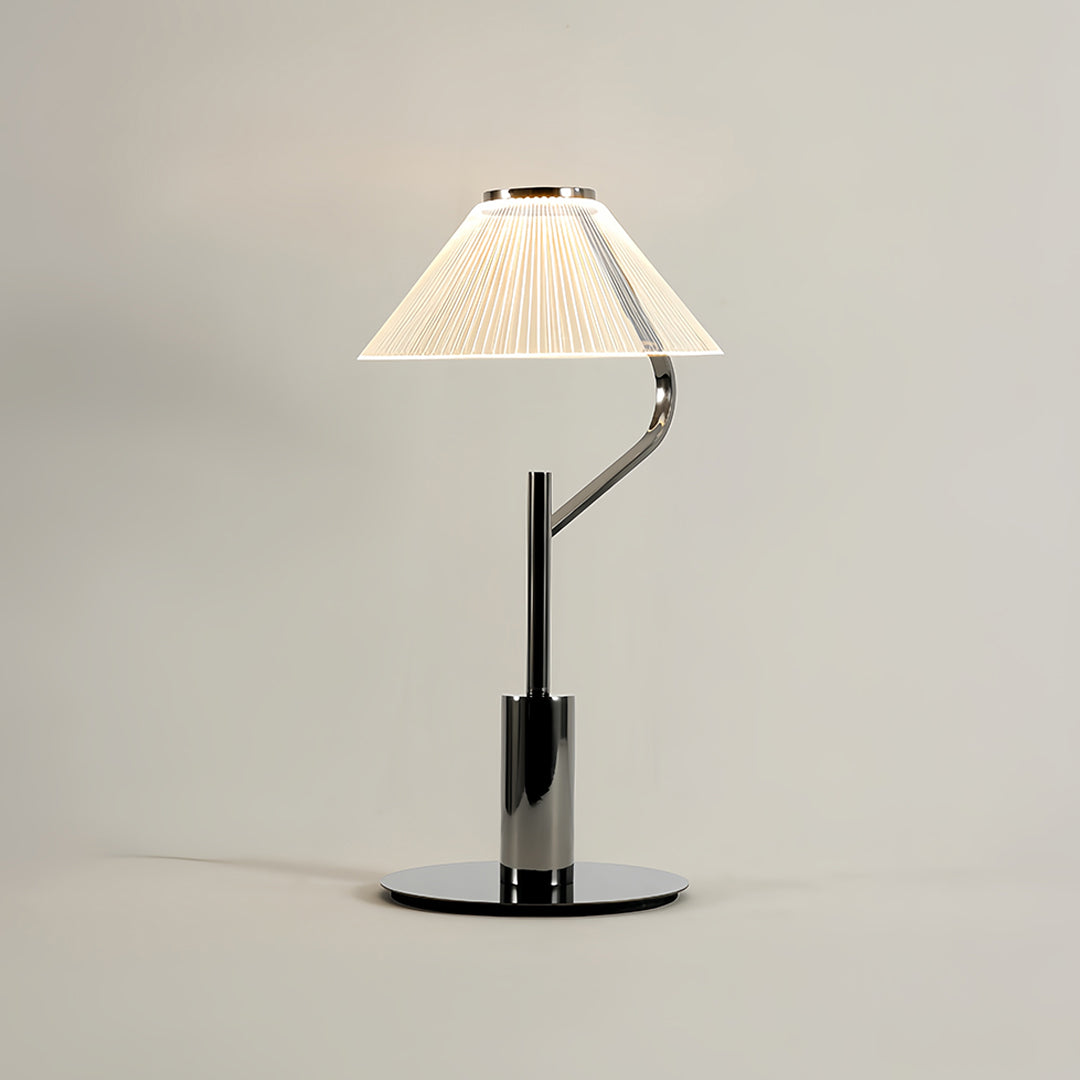 Decorative Floor Lamp LED Italian Minimalist Iron Acrylic Warm White 3000K Black 65 Inch