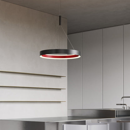 Modern Circular LED Ring Ceiling Chandelier