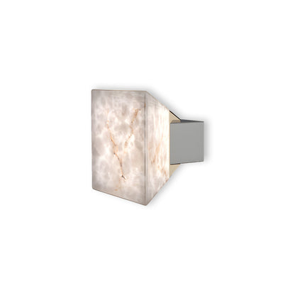 Modern Marble Stone Wall Sconce – Mid-Century Aluminum LED Wall Light