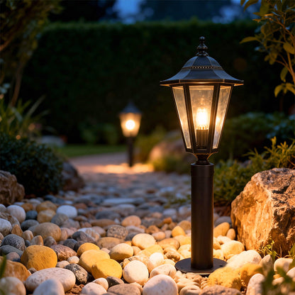 Copper Outdoor Landscape Path Light Waterproof Garden Walkway Lighting