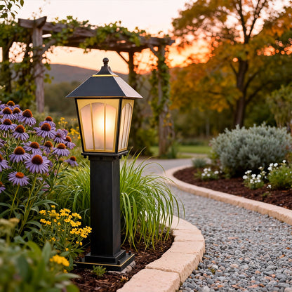 Copper Outdoor Path Light LED Waterproof Garden Landscape Walkway Lighting