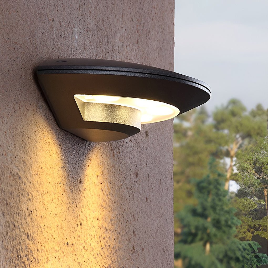 Creative Black Outdoor Wall Sconce 4-LED Directional Aluminum 3000K 85-265V