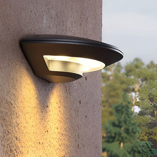 Creative Black Outdoor Wall Sconce 4-LED Directional Aluminum 3000K 85-265V