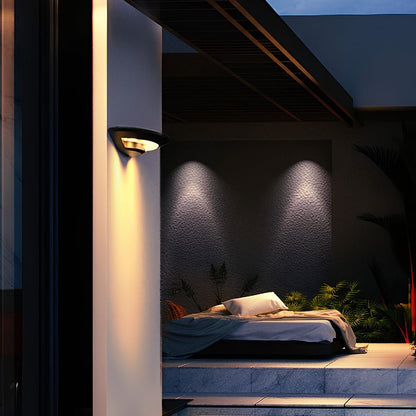 Creative Black Outdoor Wall Sconce 4-LED Directional Aluminum 3000K 85-265V