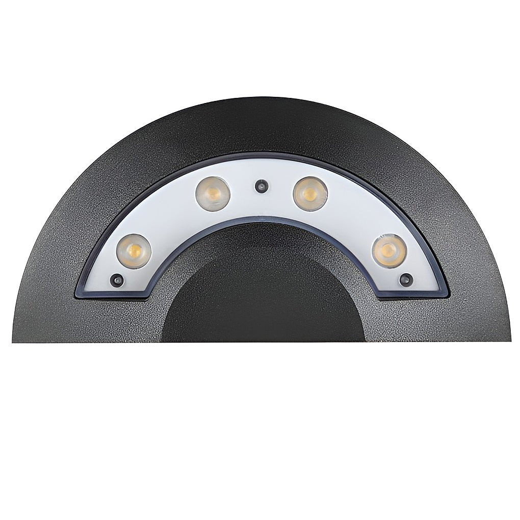 Creative Black Outdoor Wall Sconce 4-LED Directional Aluminum 3000K 85-265V