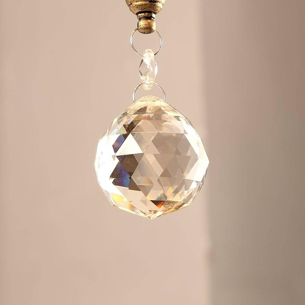 Crystal Branch Semi-Flush Ceiling Chandelier Metal Black Gold E14 3000K Nordic 3 Configurations
