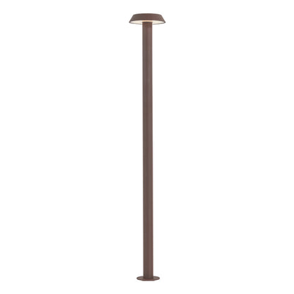 Flat Top LED Path Lighting Outdoor Sand Coffee Gray Aluminum CRI90 IP65 DC24V 4 Heights