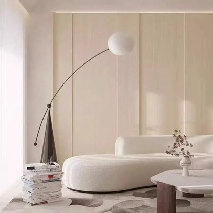 Fishing Rod LED Floor Lamp – Adjustable Arc Standing Light