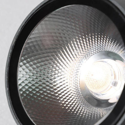 Hardwired LED Outdoor Landscape Spotlight 30W Adjustable Round Die-Cast Aluminum Gray IP66 3200K 100V-240V