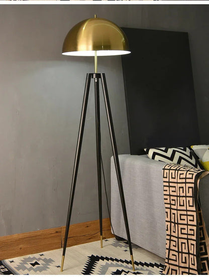 Mushroom Floor Lamp Luxury Tripod Bedside Floor Lamp