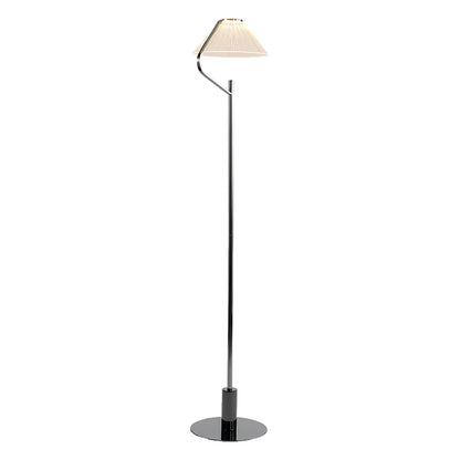 Decorative Floor Lamp LED Italian Minimalist Iron Acrylic Warm White 3000K Black 65 Inch