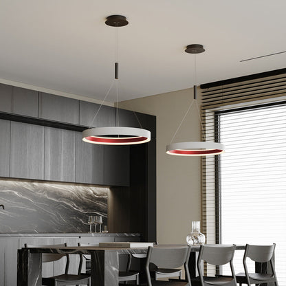Modern Circular LED Ring Ceiling Chandelier