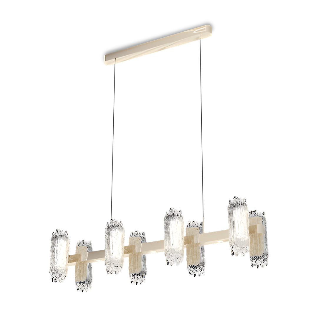 Terracotta Gold Ring Chandelier Nordic Minimalist Aluminium LED 3-Step CCT Dining Room Living Room
