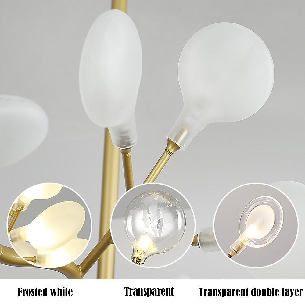 Firefly Sputnik LED Chandelier Iron Acrylic G4 3000K/4000K/6000K 4 Configurations Indoor
