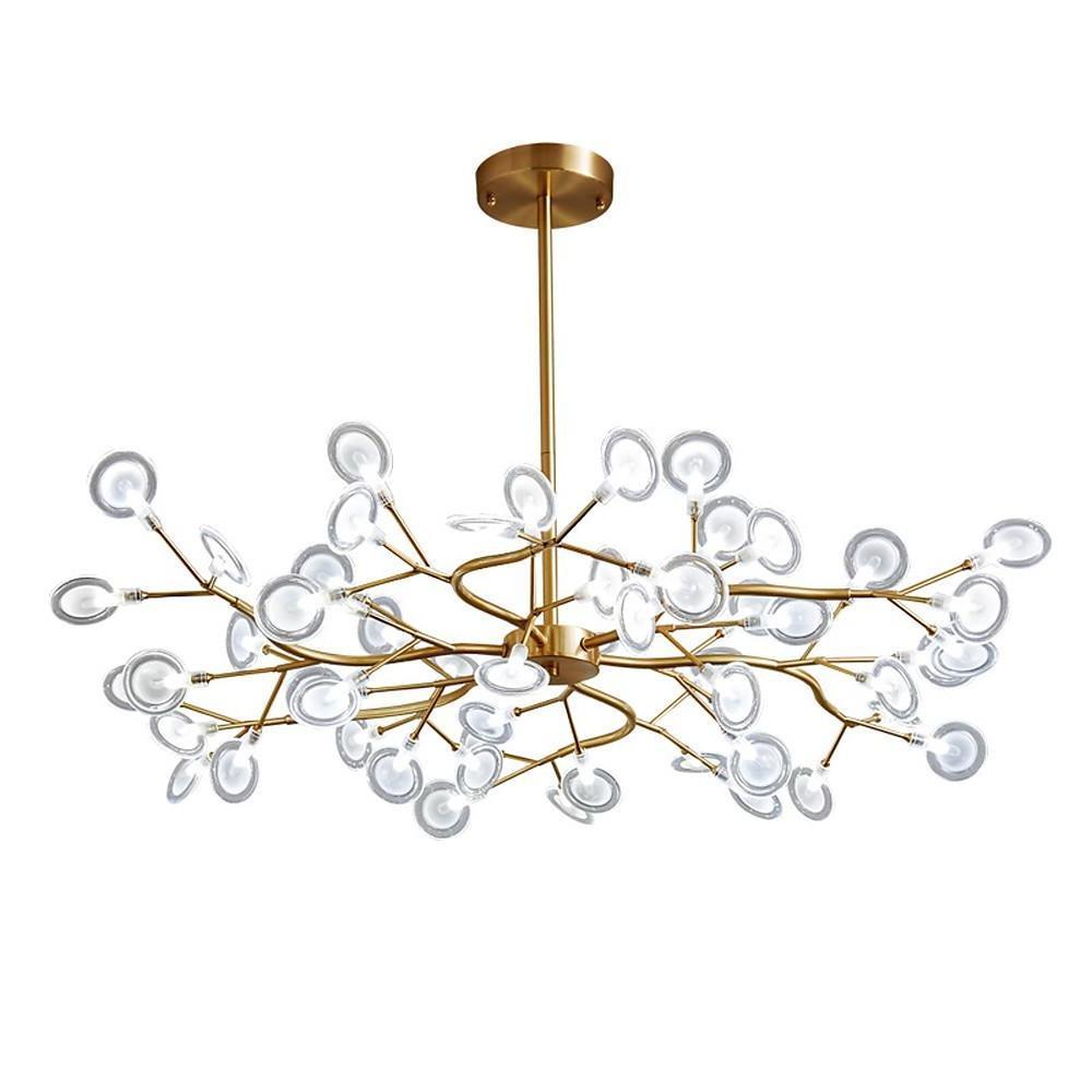 Firefly Sputnik LED Chandelier Iron Acrylic G4 3000K/4000K/6000K 4 Configurations Indoor
