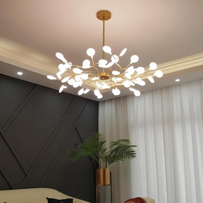 Firefly Sputnik LED Chandelier Iron Acrylic G4 3000K/4000K/6000K 4 Configurations Indoor