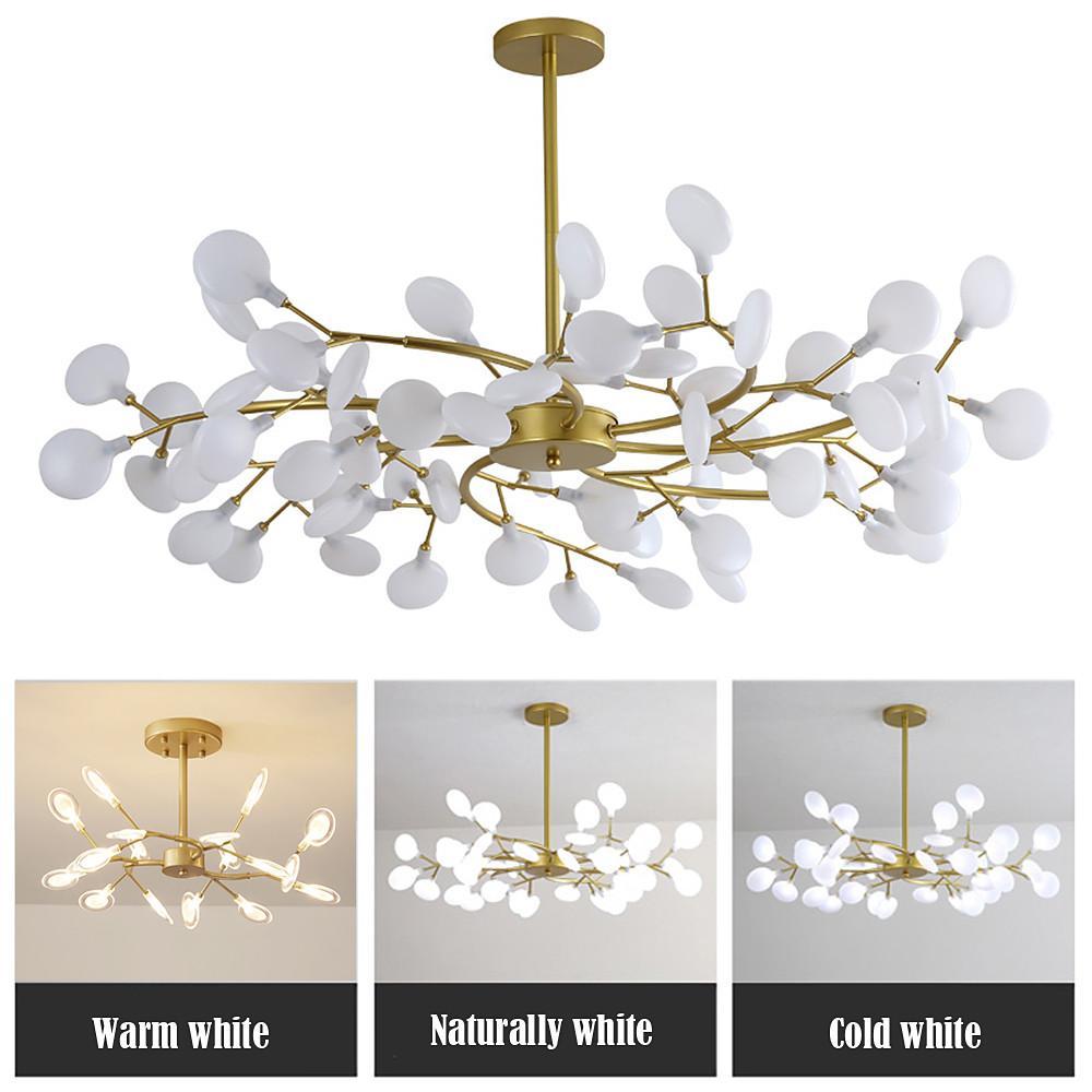 Firefly Sputnik LED Chandelier Iron Acrylic G4 3000K/4000K/6000K 4 Configurations Indoor