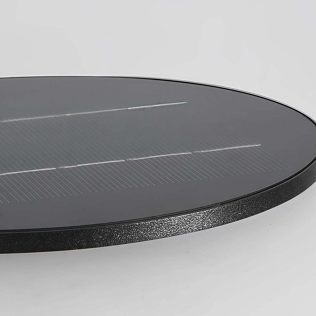 Outdoor Standing Light Lantern LED Metal Floor Lamp