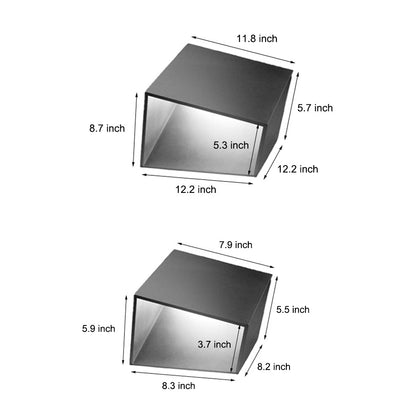 Geometric Cube Path Light | Solar & Hardwired LED Outdoor Landscape Light