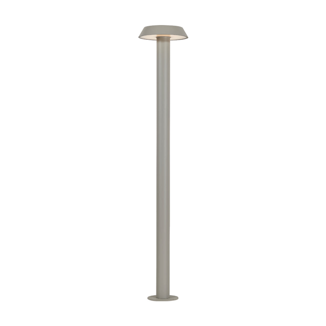 Flat Top LED Path Lighting Outdoor Sand Coffee Gray Aluminum CRI90 IP65 DC24V 4 Heights