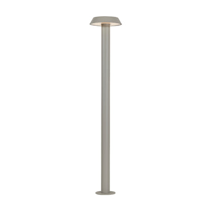 Flat Top LED Path Lighting Outdoor Sand Coffee Gray Aluminum CRI90 IP65 DC24V 4 Heights