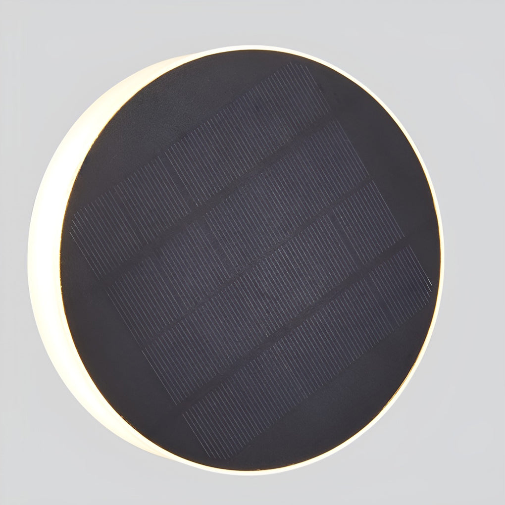 Solar LED In-Ground Disc Light IP54 PC 3000K/6000K Round Square White Outdoor Pathway