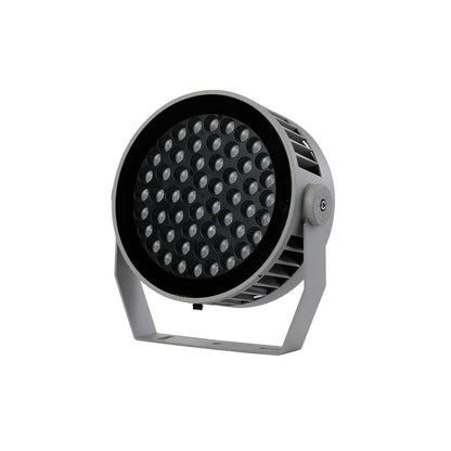 Hardwired LED Outdoor Garden Spotlight 36W 72W 100W Die-Cast Aluminum Tempered Glass 3000K CRI 80 IP65 Two Models