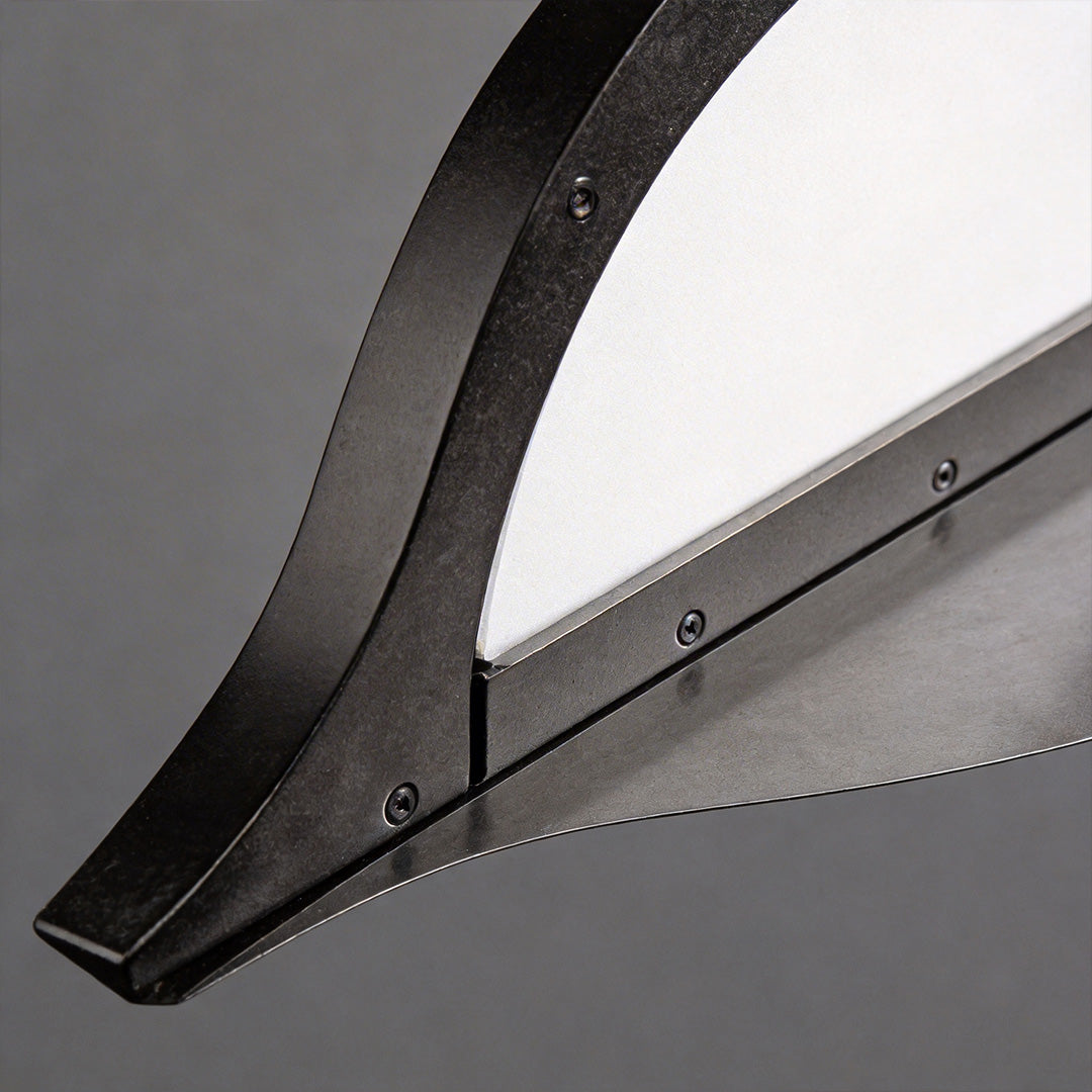 Hardwired LED Linear Inground Landscape Light 8W Black Stainless Steel Acrylic IP54 6000K 110V Garden Pathway Driveway