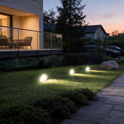 Hardwired LED Linear Inground Landscape Light 8W Black Stainless Steel Acrylic IP54 6000K 110V Garden Pathway Driveway