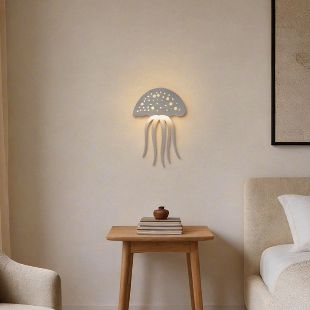 Jellyfish LED Wall Sconce Metal Acrylic 10W 3000K/6000K Modern Decorative Ambient Indoor