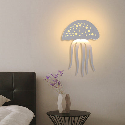 Jellyfish LED Wall Sconce Metal Acrylic 10W 3000K/6000K Modern Decorative Ambient Indoor