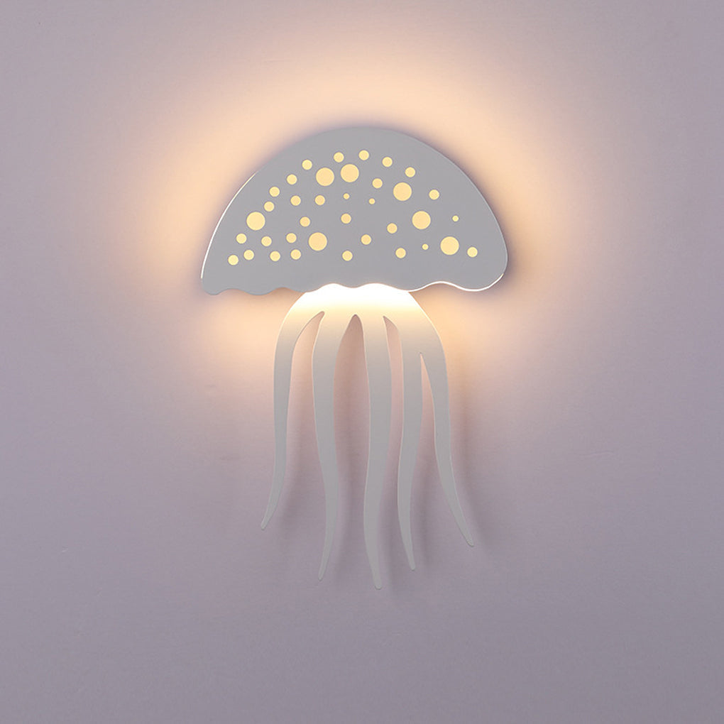 Jellyfish LED Wall Sconce Metal Acrylic 10W 3000K/6000K Modern Decorative Ambient Indoor