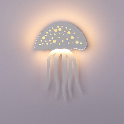 Jellyfish LED Wall Sconce Metal Acrylic 10W 3000K/6000K Modern Decorative Ambient Indoor