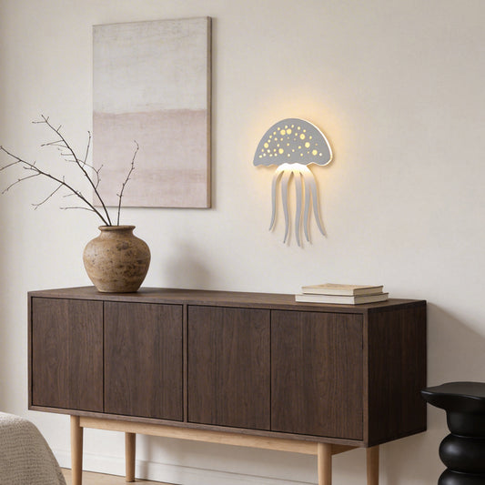 Jellyfish LED Wall Sconce Metal Acrylic 10W 3000K/6000K Modern Decorative Ambient Indoor