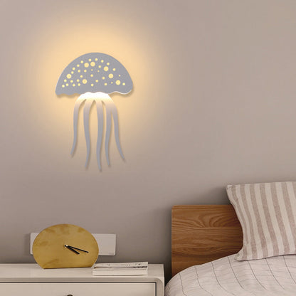 Jellyfish LED Wall Sconce Metal Acrylic 10W 3000K/6000K Modern Decorative Ambient Indoor