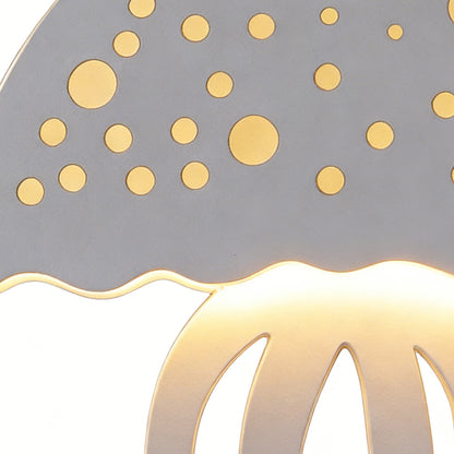 Jellyfish LED Wall Sconce Metal Acrylic 10W 3000K/6000K Modern Decorative Ambient Indoor