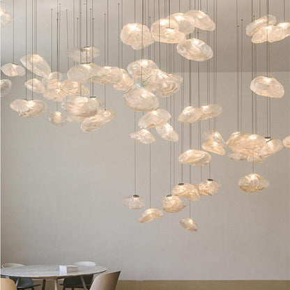 Glass Irregular Bubble Pendant Light LED E26/E27 Nordic Industrial Three Glass Tints Fixed Warm White Single Configuration