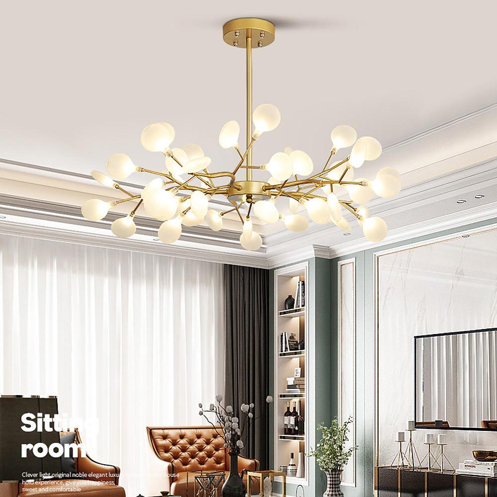 Firefly Sputnik LED Chandelier Iron Acrylic G4 3000K/4000K/6000K 4 Configurations Indoor