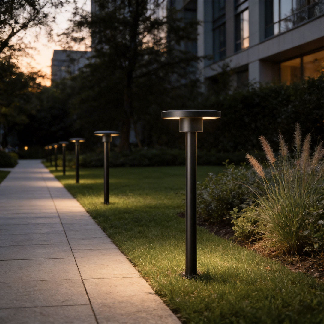 LED Bollard Path Lights Waterproof Outdoor Landscape Light