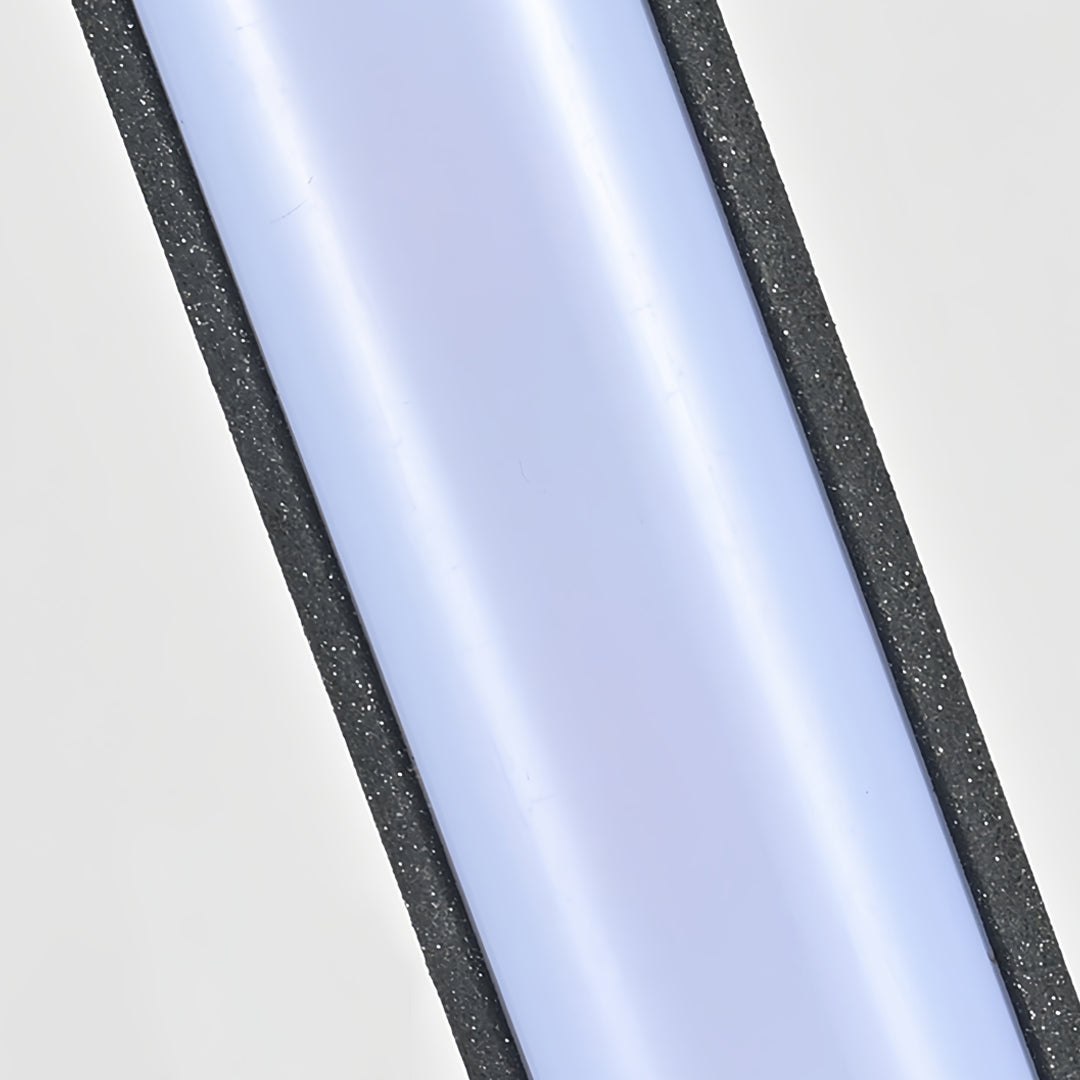 Contemporary Linear LED Outdoor Floor Lamp IP65 Stainless Steel 4 Heights 3000K