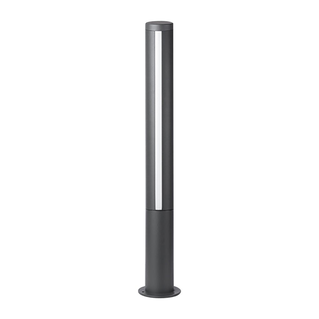 Modern Decorative LED Bollard Light Waterproof Outdoor Courtyard Pathway Lighting Black Aluminum Landscape Light IP54