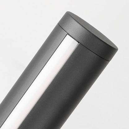 Modern Decorative LED Bollard Light Waterproof Outdoor Courtyard Pathway Lighting Black Aluminum Landscape Light IP54