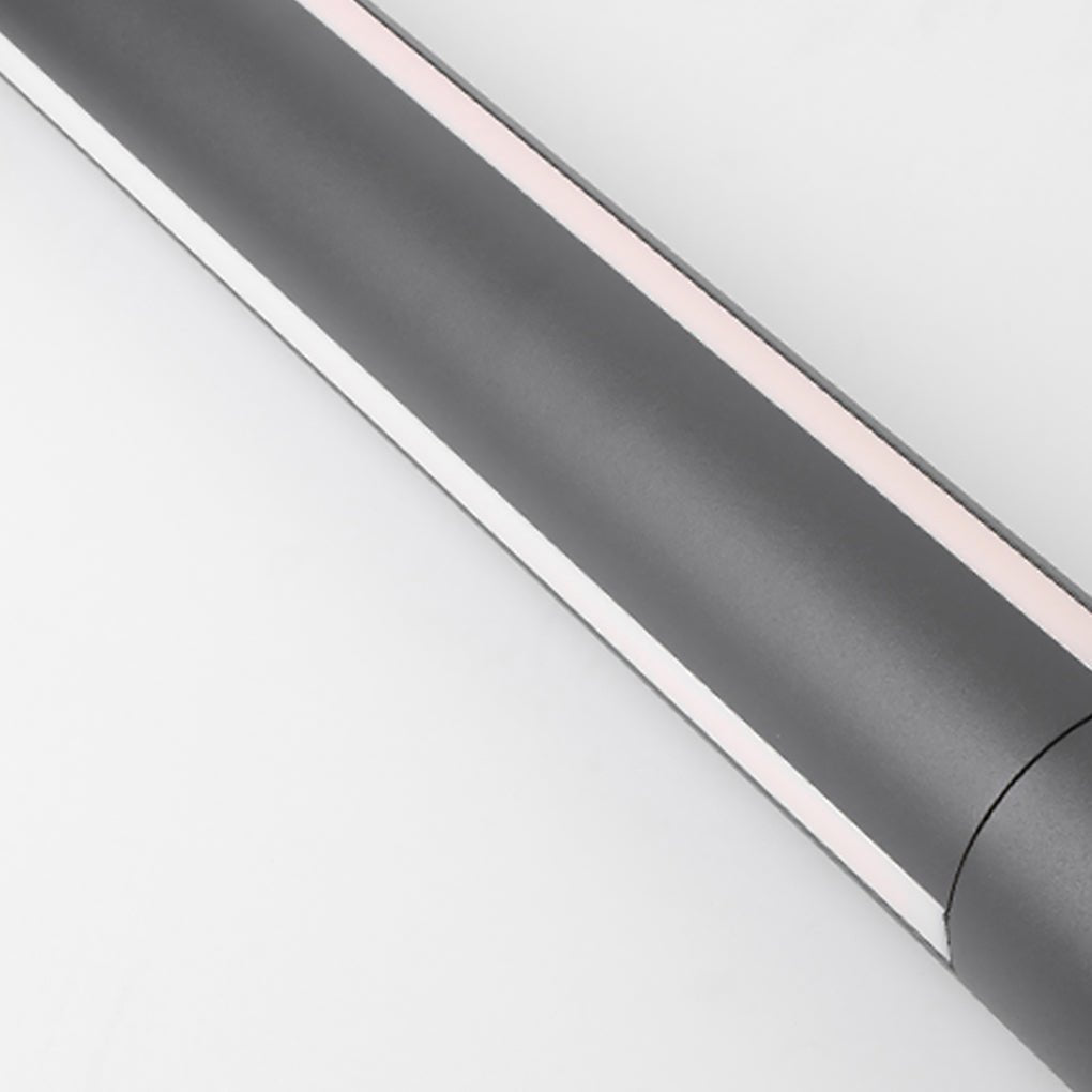 Modern Decorative LED Bollard Light Waterproof Outdoor Courtyard Pathway Lighting Black Aluminum Landscape Light IP54
