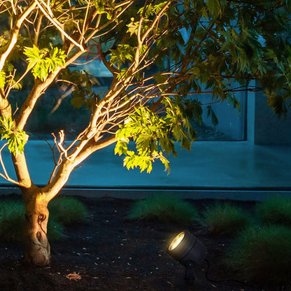 Modern LED Landscape Spotlight Aluminum Waterproof IP65 6W 3000K Outdoor Garden Light
