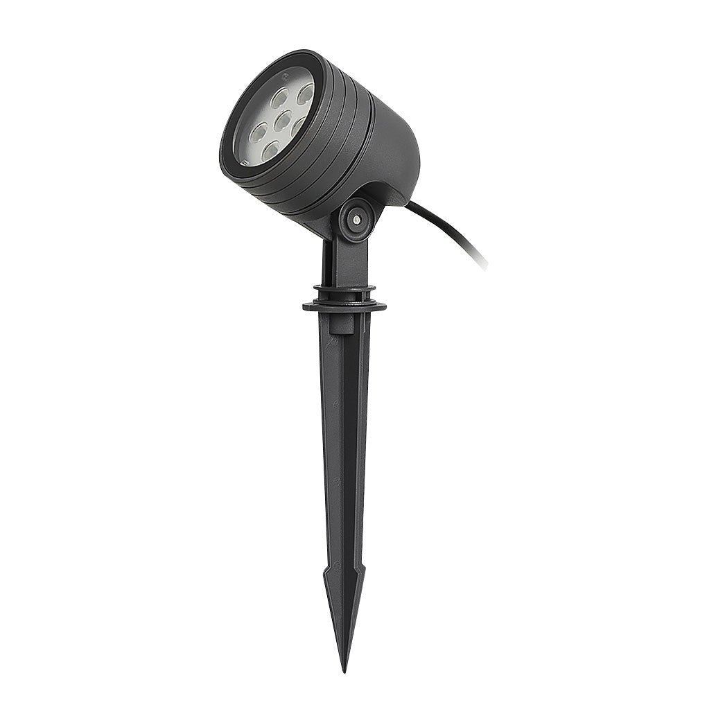 Modern LED Landscape Spotlight Aluminum Waterproof IP65 6W 3000K Outdoor Garden Light