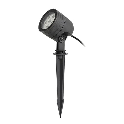 Modern LED Landscape Spotlight Aluminum Waterproof IP65 6W 3000K Outdoor Garden Light