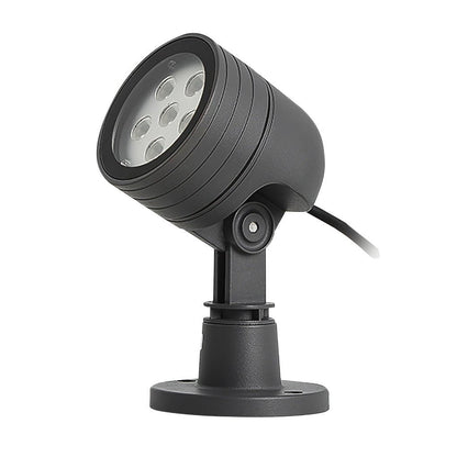 Modern LED Landscape Spotlight Aluminum Waterproof IP65 6W 3000K Outdoor Garden Light