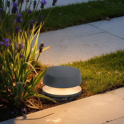 Minimalist Recessed LED Landscape Light Waterproof Outdoor Pathway Ground Lighting Aluminum Glass IP65 5W