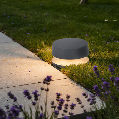 Minimalist Recessed LED Landscape Light Waterproof Outdoor Pathway Ground Lighting Aluminum Glass IP65 5W
